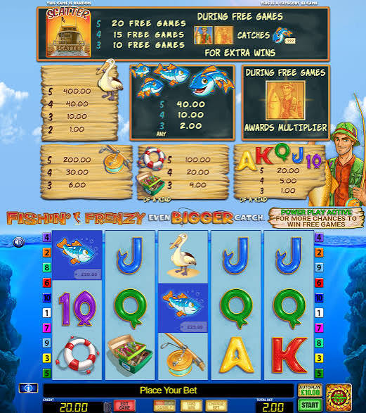 Fishin Frenzy Even Larger Fish – Kundenmeinung – 96 % Auszahlungsquote, Jackpot